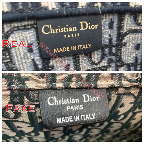 dior tote bag fake vs real|christian dior authenticity check.